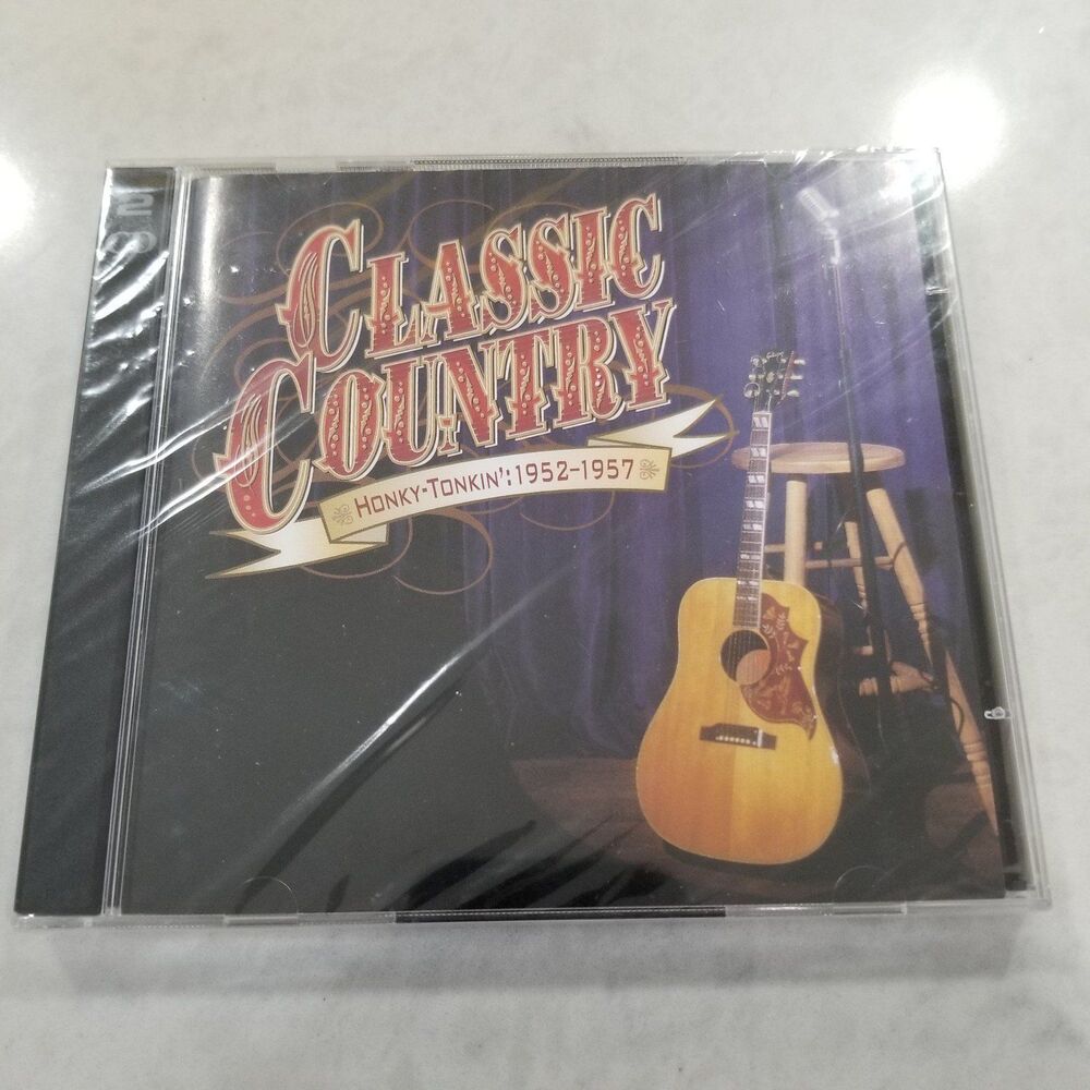 Classic Country Honky-Tonkin; 1952-1957 cds 2 cd set new sealed Rare Find!